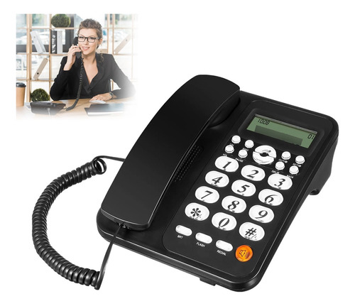 Teléfono Fijo Alambrico Telefono De Line Para Casa U Oficina