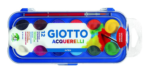 Acuarelas Giotto X 12 Colores