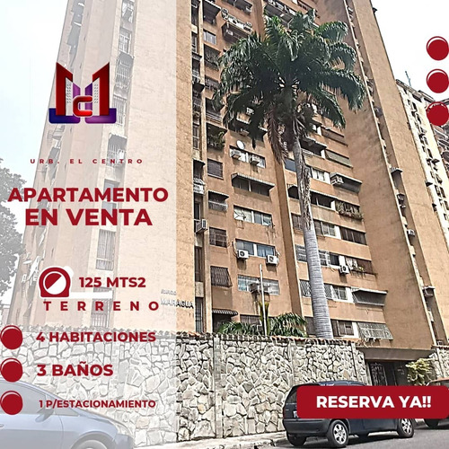 Se Vende Cómodo Apartamento De 4 Habitaciones En Urb El Centro Maracay