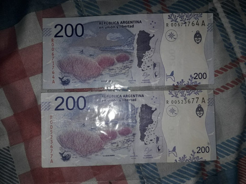 Billetes De 200 Pesos Reposicion