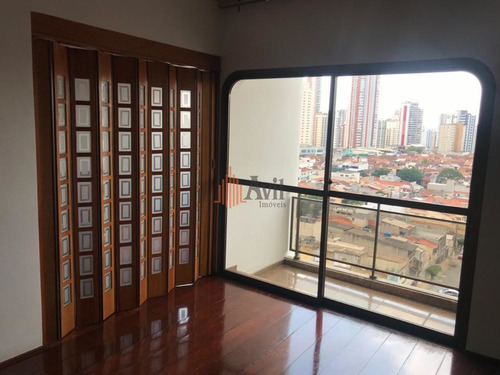 Imagem 2 de 11 de Cobertura Com 3 Dormitórios À Venda, 253 M² Por R$ 1.200.000,00 - Tatuapé - São Paulo/sp - Av5233