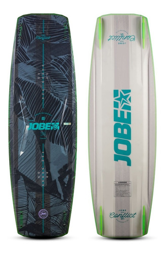 Tabla De Wakeboard Hibrida Jobe Conflict Con Botas Hyperlite