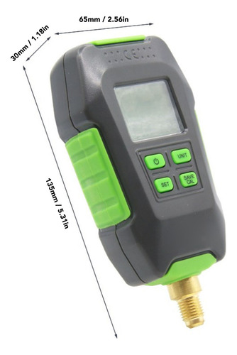 Medidor De Vacío Lcd Digital Medición Niveles Alta Precisió