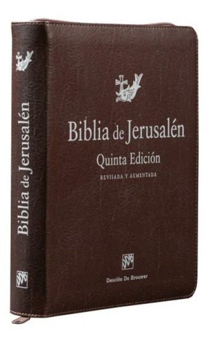 Biblia De Jerusalén Totalmente Revisada 5ª Edición Renovada