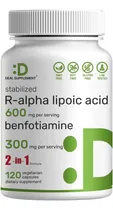 Comprar R Ácido Alfa Lipoico 600 Mg Deal Supplement 120 Cápsulas