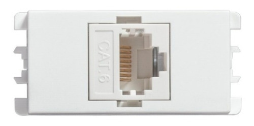 Toma Informática Rj45 Cat 6e Utp Blanco Simon 26