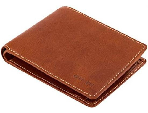 Cartera Giudi Deluxe Para Hombre En Piel Auténtica ' Made In