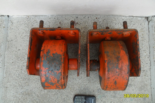 Robustas Antiguas Ruedas Zorra Carro Carga Ideal Mesa Ratona