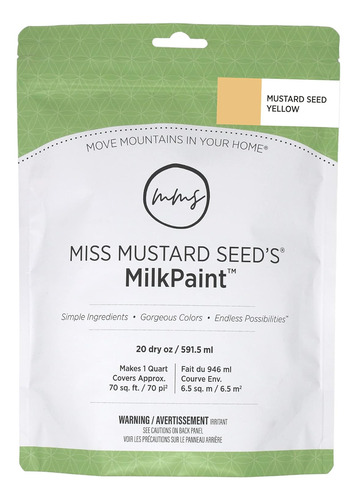 Miss Mustard Seed's Milkpaint Para Muebles, Madera, Armarios