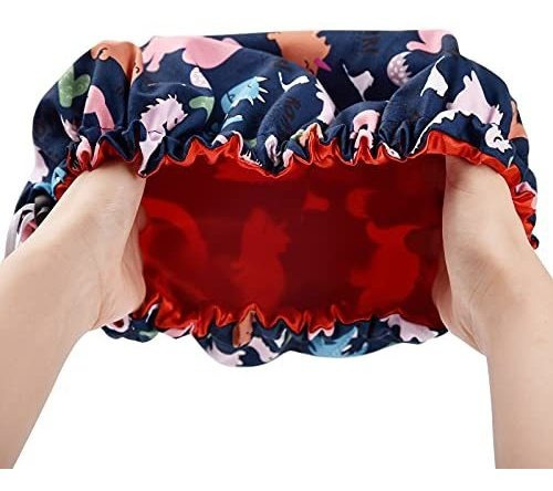 Gorro De Dormir Ajustable Para Niños Con Gorro De Satén Con
