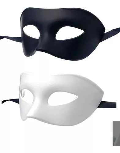 Mascarilla veneciana para disfraz de hombre, máscara veneciana para disfraz  de Halloween, fiesta veneciana, Phantom Of