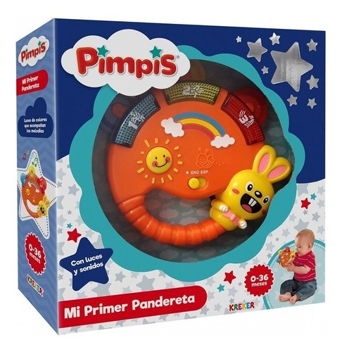 Pimpis Mi Primer Pandereta Musical - Kreker - Art. 3681