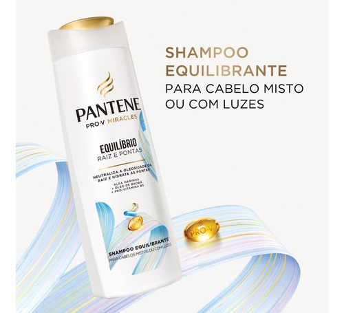 Shampoo Pantene Equilíbrio Raiz E Pontas 510ml