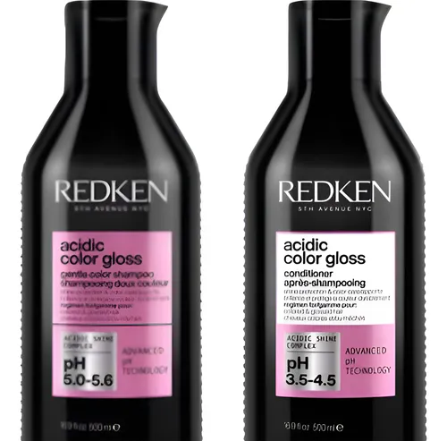Pack Acidic Color Gloss Shampoo + Acondicionador De 500 Ml