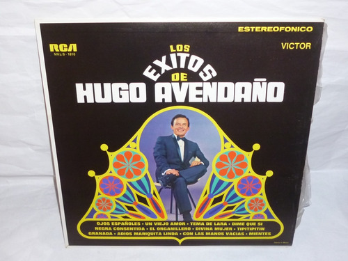 Hugo Avendaño - Los Exitos Lp  Vinil