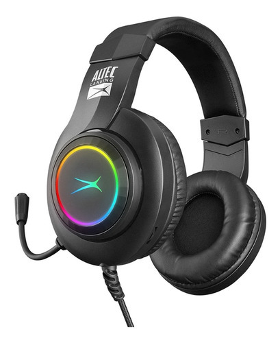 Altec Lansing Gaming Headset (algh9602) Negro Color De La Luz Verde