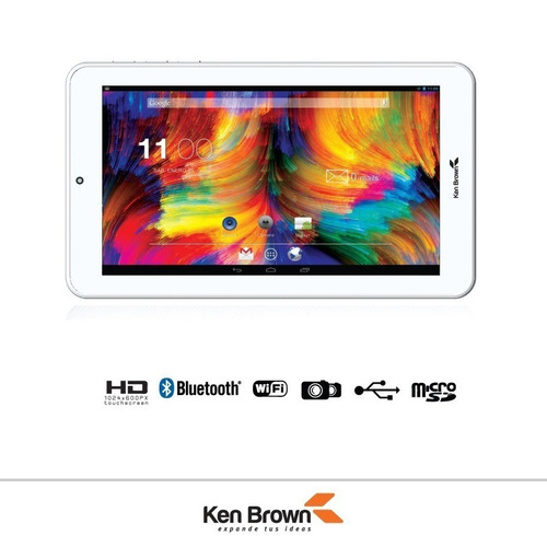 Tablet Ken Brown 1gb Ram 8 Gb + Parlante+ Power Bank + Funda