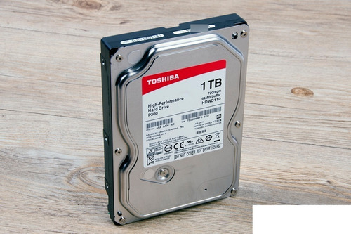 Imagen 4 de 6 de Disco Duro Para Pc 1 Tera Toshiba 1tb 7200rpm P300 Nuevo