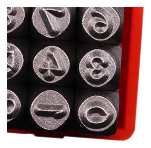 Joya De Sellos De Metal Making Punch Set Premium Número