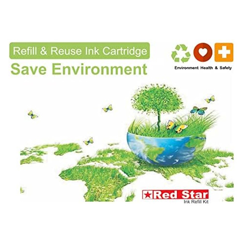 Kit De Recarga De Tinta De 4 Colores Compatible Hp 60 6...