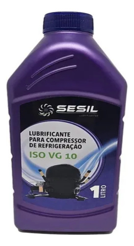 Oleo Para Gas R600 R290 Iso Vg 10 Gas Sesil