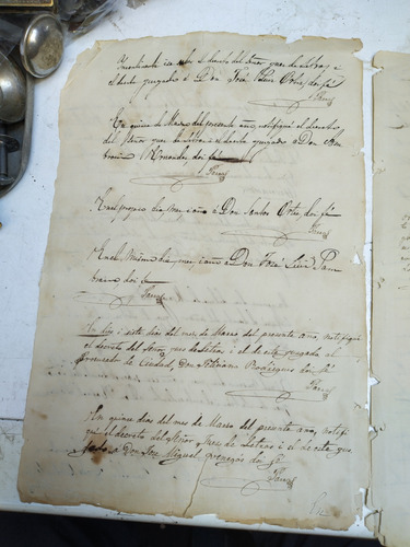 Documentos Antiguo 1845 L (Usado)