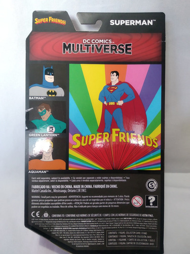 Superman Superfriends Super Amigos Multiverse Mattel