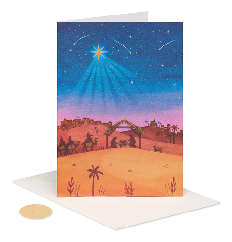 Papyrus Tarjetas De Navidad Religiosas En Caja Con Sobres, .