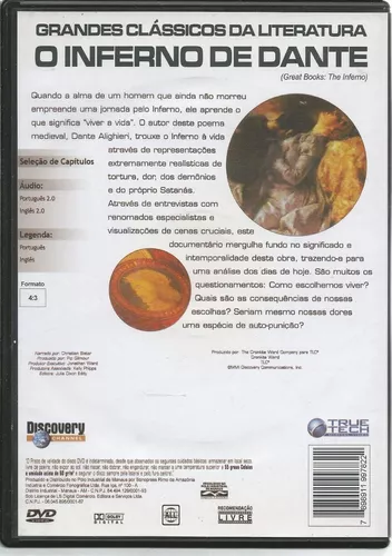 O INFERNO DE DANTE: GRANDES CLASSICOS DA LITERATURA - - - DVD