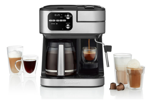 Cafeteira multicápsula Cuisinart SS-4N1es de 12 xícaras