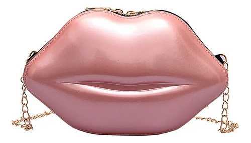 Bolso De Mano Lips De Pvc Para Mujer  Bandolera  Bandolera