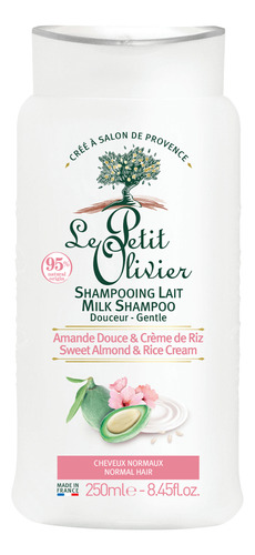 Shampoo Cabello Normal 250ml, Le Petit Olivier