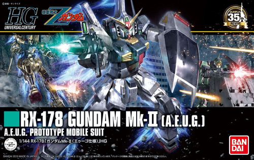 Bandai Hobby Rx-178 Gundam Mk-ii Aeug Version