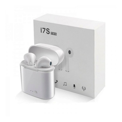Auriculares Inalámbricos I7s Base Blanca | Caribe Sur Store®