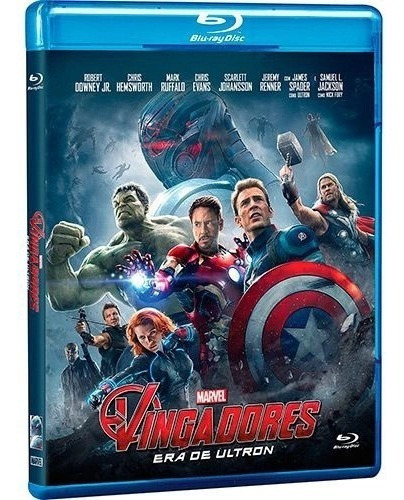 Blu - Ray Vingadores Era De Ultron