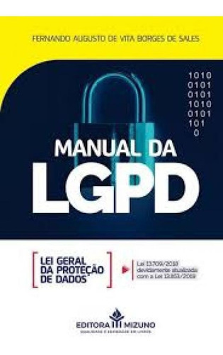 Manual Da Lgpd - Lei Geral Da Proteção De Dados