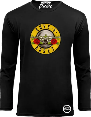 Polera guns and roses hombre sale