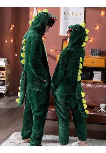 Pijama Mameluco Mujer/hombre Dinosaurio
