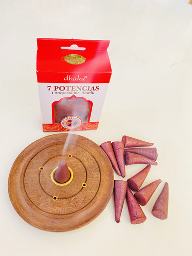 Incienso Mayoreo 120 Conos C/ Portaincienso Surtido Aromas