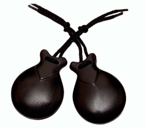 Imagen 1 de 7 de Castañuelas Chicas Blackwood Ebanizadas Talwar Ecb1 5cm