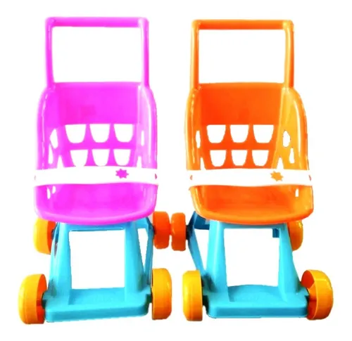 Carrito De Bebe Juguete Muñeca Cochecito Bebote Infantil - $ 7.653,25