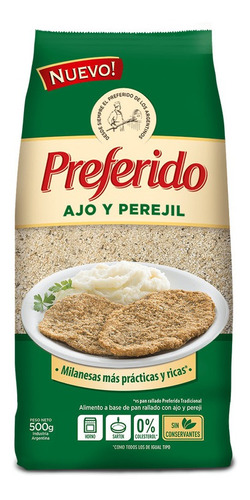 Preferido Pan Ajo Y Perejil 500 Gr