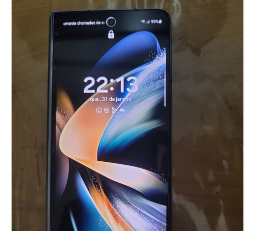 Samsung Galaxy Z Fold4 5g 512gb E 12gb Ram Grafite Com Capa (Usado)