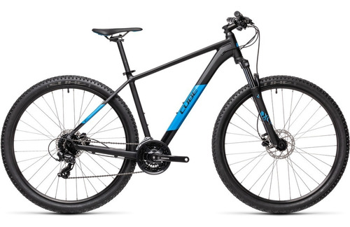 Bicicleta Aro 29 Cube Aim Pro Black / Blue Talla L 19