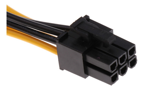 Pci-e Cable De Extensión Macho De 6 Pines A 6 Pines Aprox.