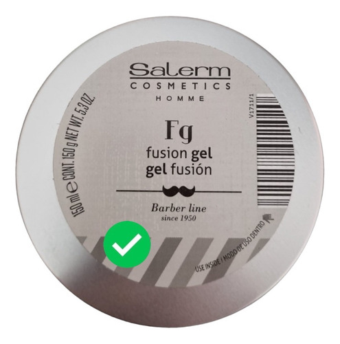 Salerm Homme Fusion Gel Para Cabello Para Hombre 150ml