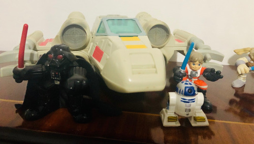 Set De Figuras Star Wars Playskool Hasbro (Usado)