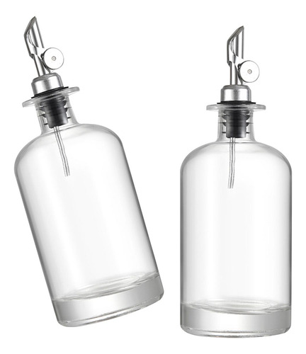 Botella De Aceite Dispensador De Aceite De Oliva Plata 500ml
