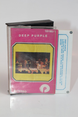 Cassette Deep Purple 1972 Made In Japan