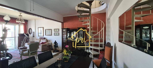 Imagem 2 de 30 de Cobertura Com 3 Dormitórios À Venda, 270 M² Por R$ 1.699.000,00 - Ponta Da Praia - Santos/sp - Co0046